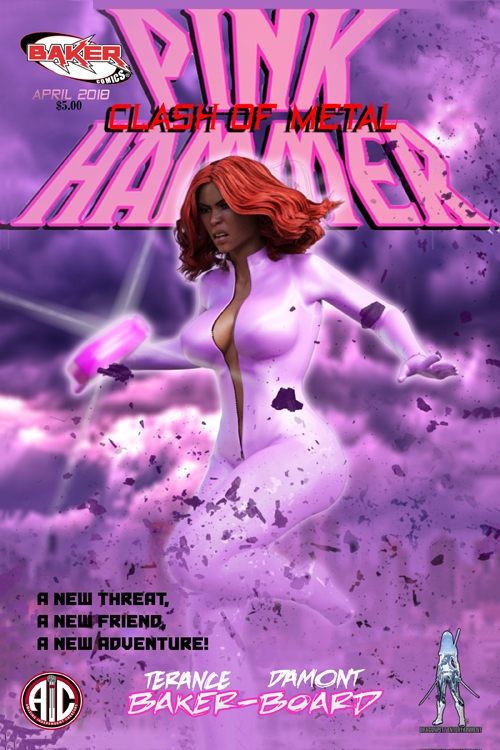 Pink Hammer Clash Of Metal