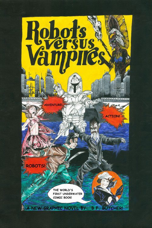 Robots Versus Vampires