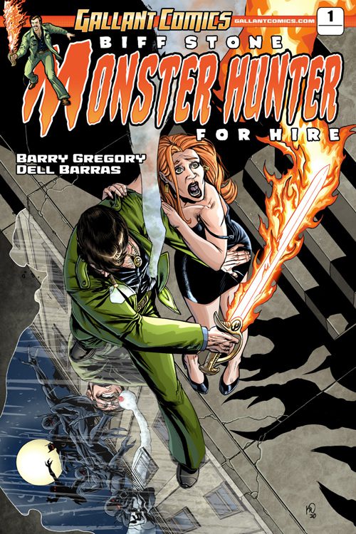 Biff Stone Monster Hunter For Hire #1 Guest Cover