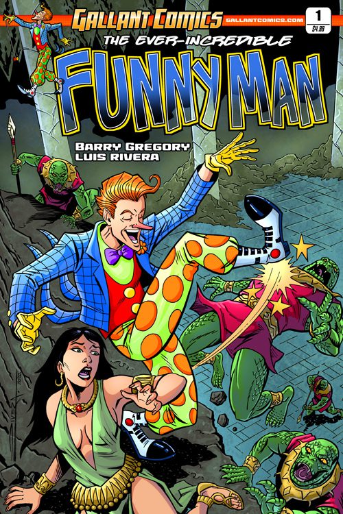 Funnyman #1 Artist Cover