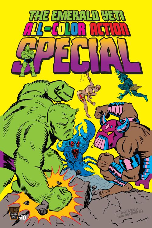 The Emerald Yeti All-color Action Special