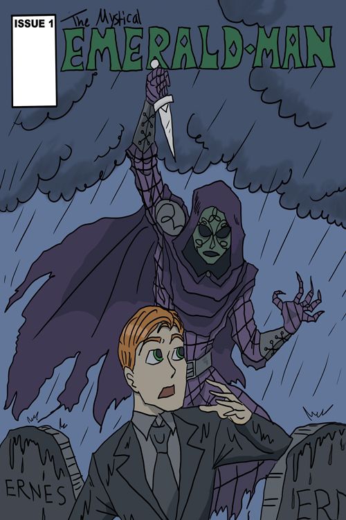 The Mystical Emerald-Man #1