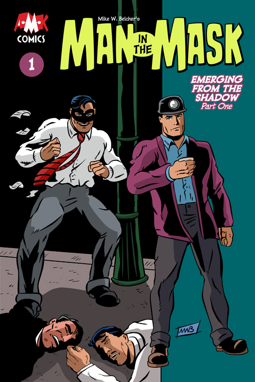 Man In The Mask Emerging From The Shadow #1