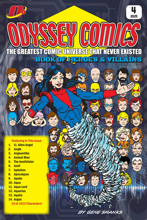 Odyssey Comics Book Of Heroes #4