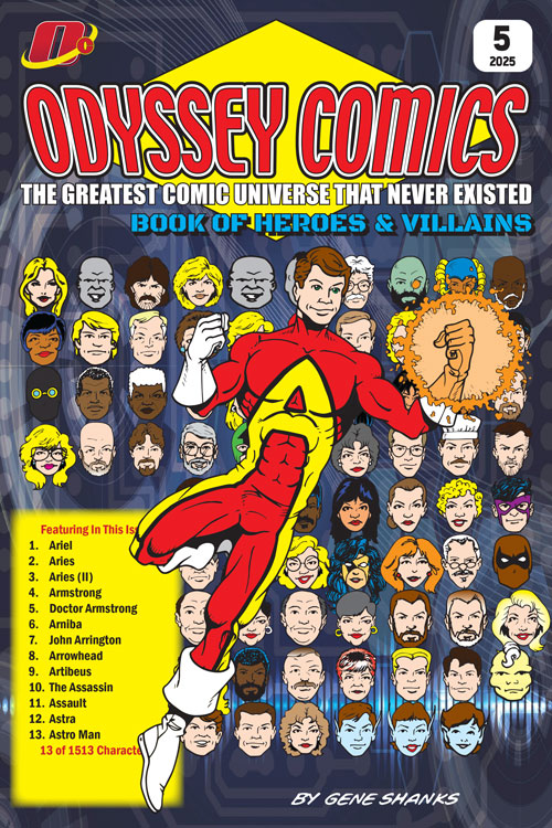 Odyssey Comics Book Of Heroes #5