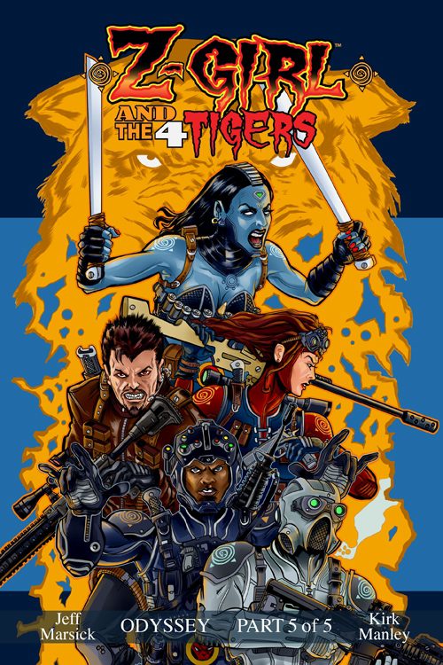 Z-Girl and The 4 Tigers #5