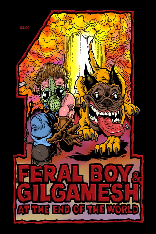 Feral Boy And Gilgamesh At The End Of The World