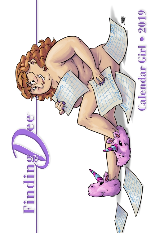 Finding Dee Calendar Girl 2019