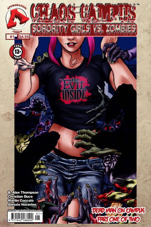 Chaos Campus Sorority Girls vs Zombies #01