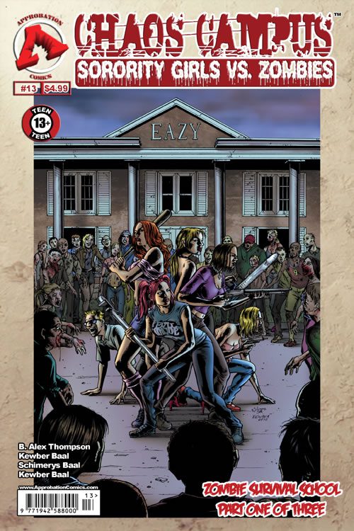Chaos Campus Sorority Girls Vs Zombies #13