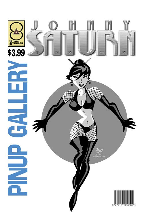 Johnny Saturn Pinup Gallery