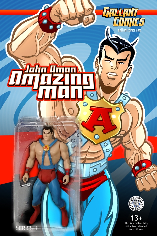 John Aman Amazing Man Action Figure